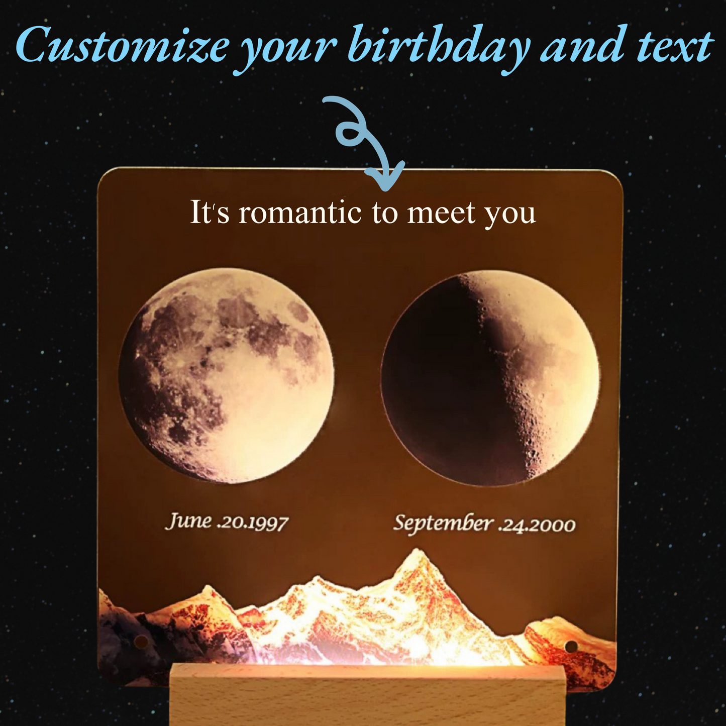 Personalized Moon Phase Gifts – Custom Lunar Memories for Every Special Moment