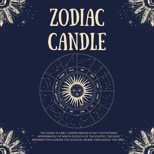Zodiac Candle Gift Box – Set of 12 Astrology-Themed Candles for All Star Signs